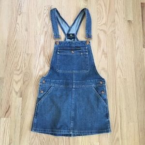Wrangler Denim Overall Skirt